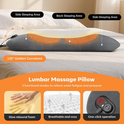 WarmWave - Pillow Massage Heating Waist Pad