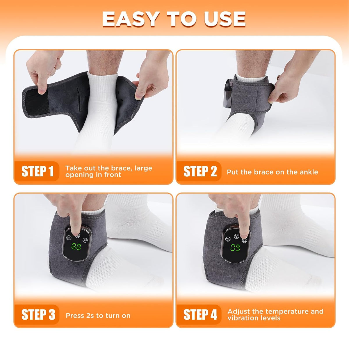 StepEase - Heated Foot Massager