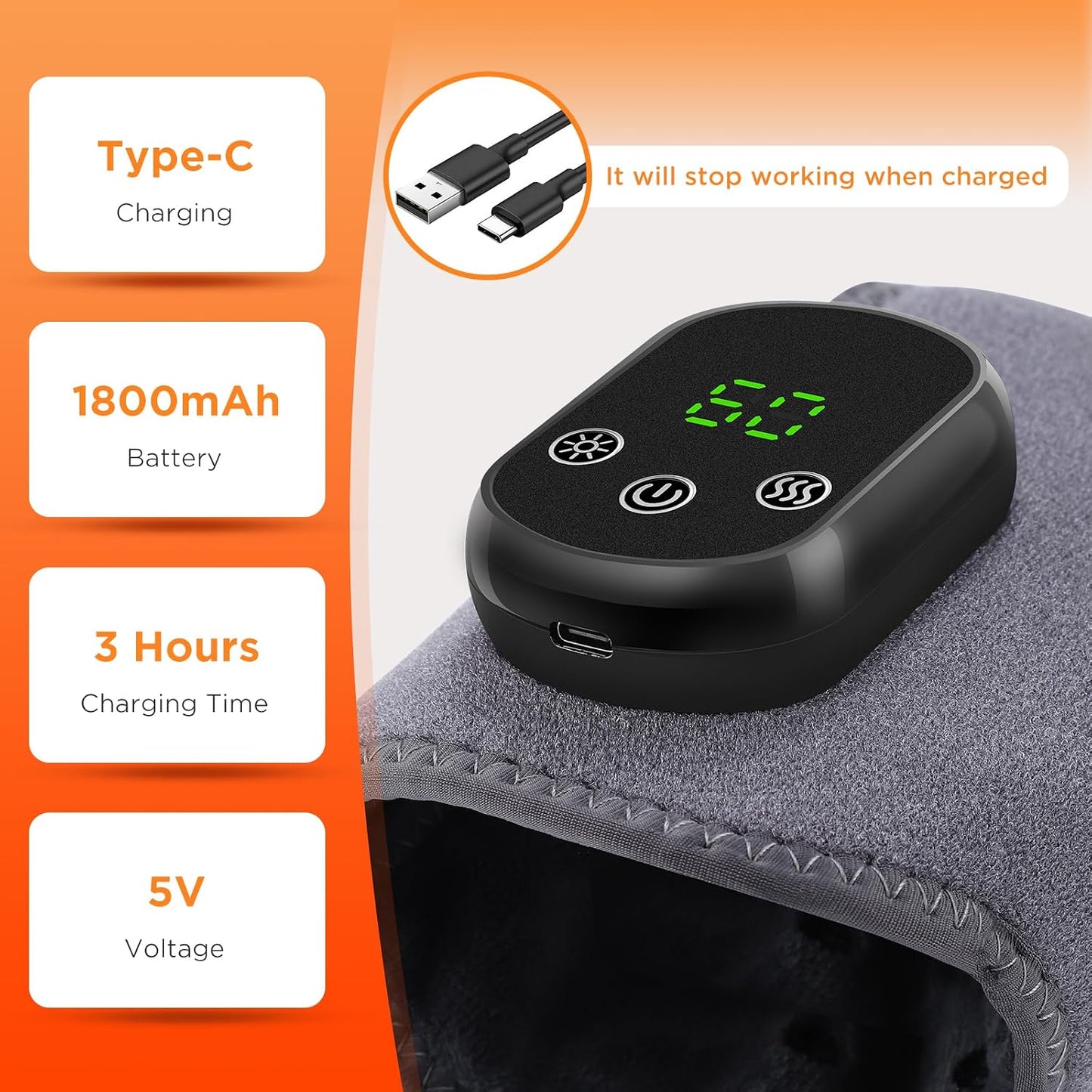 StepEase - Heated Foot Massager