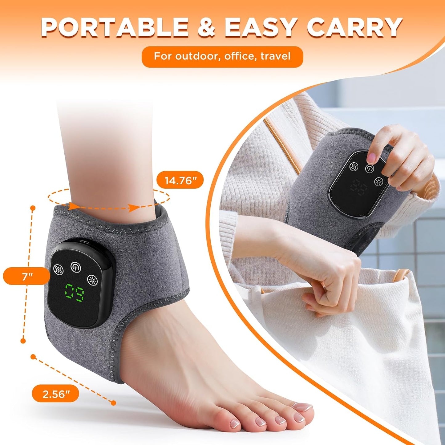 StepEase - Heated Foot Massager